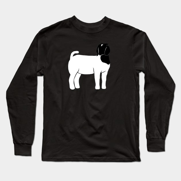 Market Show Doe Silhouette - NOT FOR RESALE WITHOUT PERMISSION Long Sleeve T-Shirt by l-oh